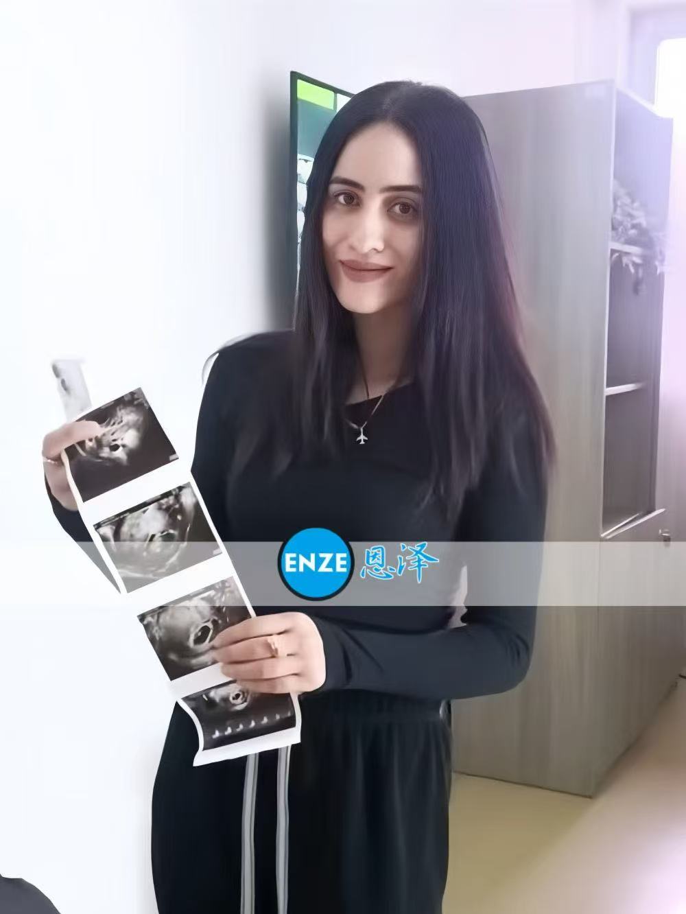 格鲁吉亚试管婴儿助孕爱心使者6周产检成功通过