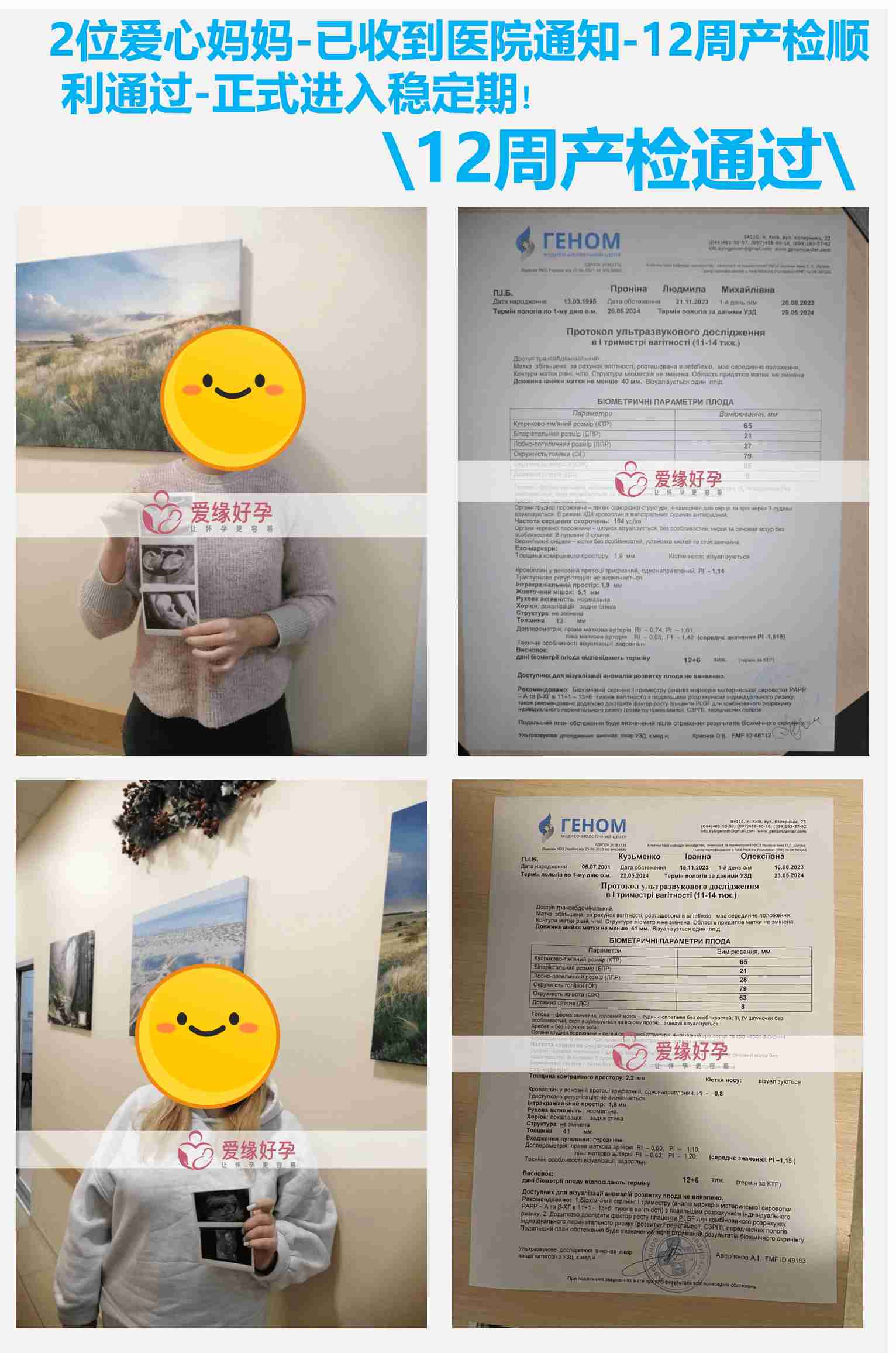 爱缘好孕:11月试管婴儿助孕简报