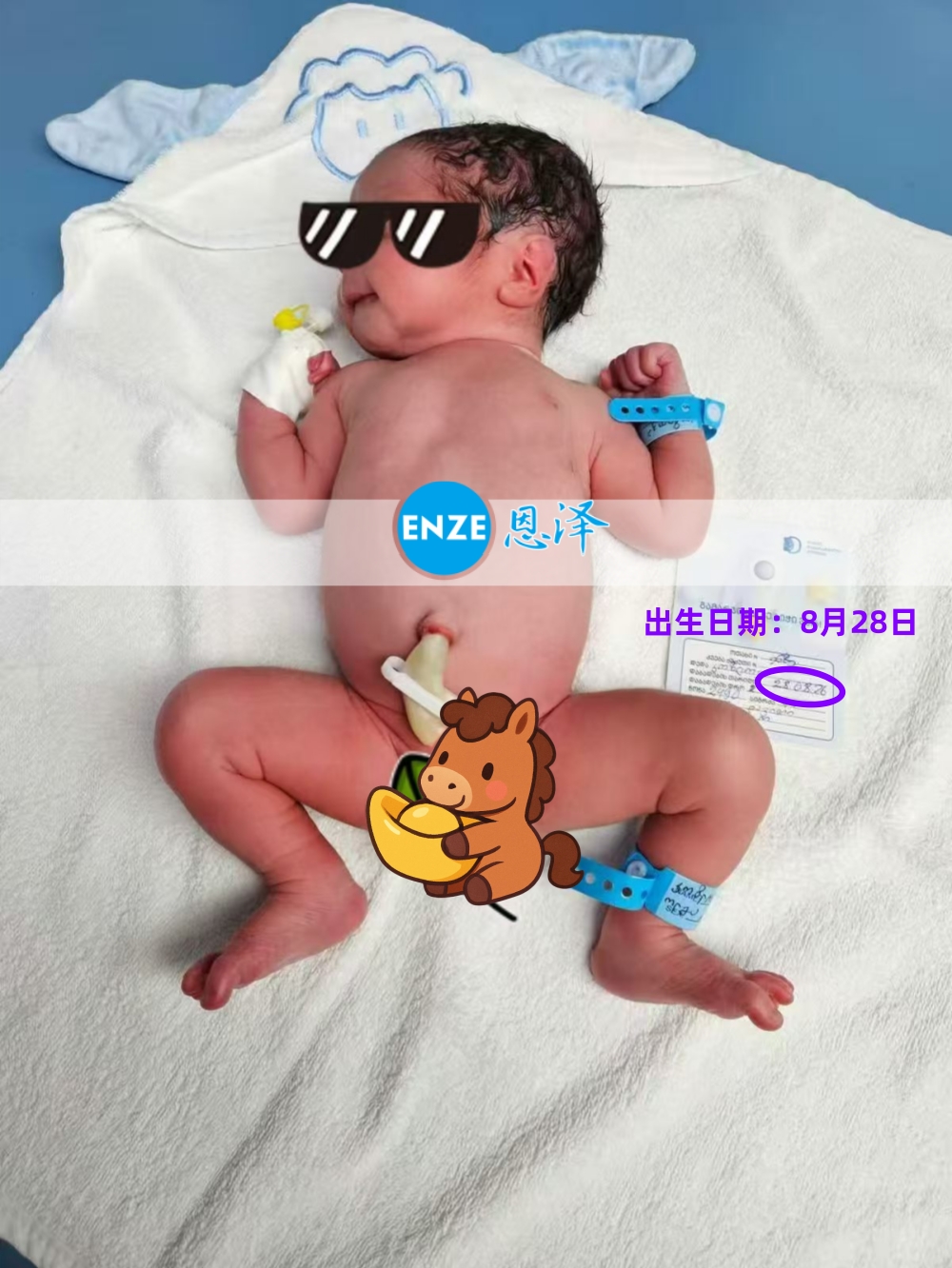 恩泽格鲁吉亚试管婴儿助孕宝宝顺利出生