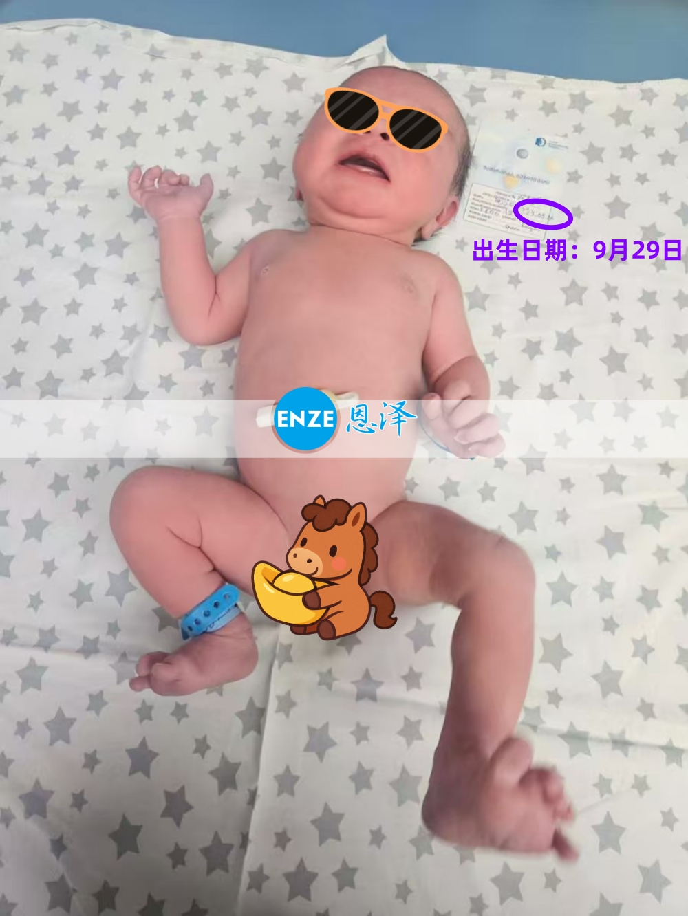 恩泽格鲁吉亚试管婴儿助孕宝宝顺利出生